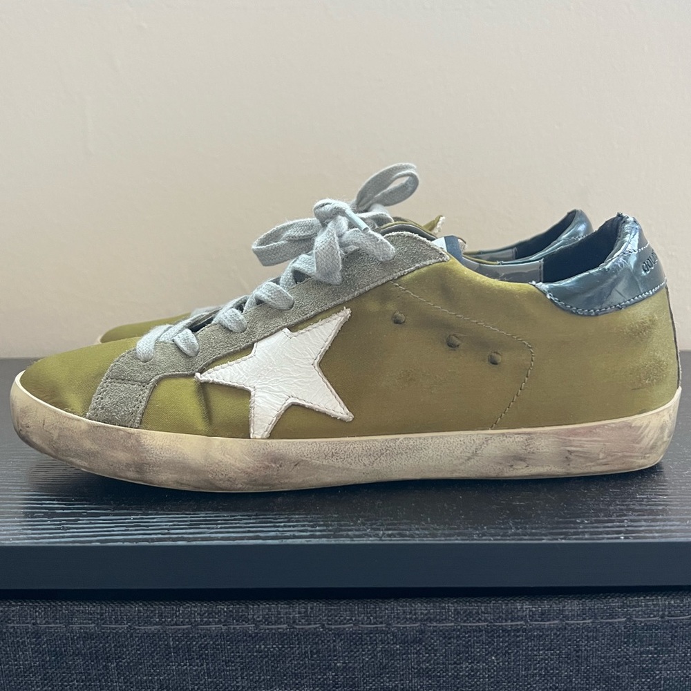 Golden Goose Satin Sneakers